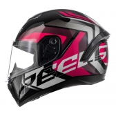 Capacete Moto Feminino Peels Spike Ls Gtx 2 Preto Rosa C/ Selo Inmetro Lançamento