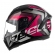 Capacete Moto Feminino Peels Spike Ls Gtx 2 Preto Rosa C/ Selo Inmetro Lançamento