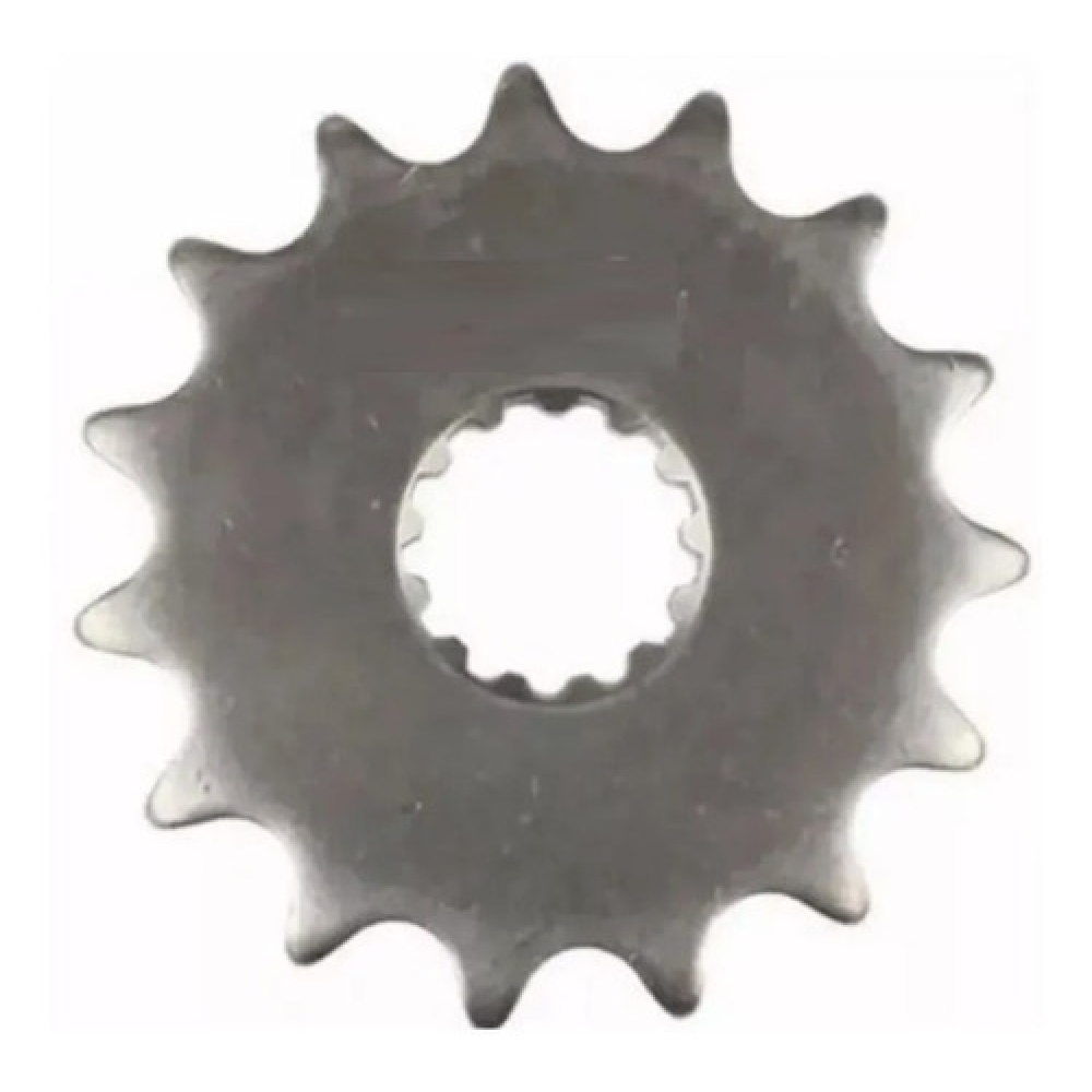 Pinhão Pião 15 Dentes Moto Suzuki  Intruder 125 Yes 125 Katana 125 Esportivo + Velocidade Final Reforçado Aço 1045