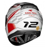 Capacete Fechado Moto Race Tech Sector Grid Grand Prix Bandeira Italy Itália Lançamento