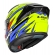 Capacete Moto Esportivo LS2 FF810 Vigo Flight C/ Spoiler Masculino Feminino Lançamento - Amarelo Laranja