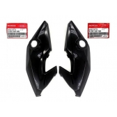 Par De Carenagem Bananinha Lateral Farol Cg Titan 150 Fan 125 150 2014 2015 Preta Original Honda - Preto