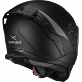 Capacete Moto Esportivo Fechado Norisk Strada 2 Monocolor Preto Fosco C/ Óculos Interno Lançamento