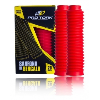 Sanfona Protetor Bengala Bengala Vermelha Moto Xtz 125 Nxr 125 Bros 150 160 Xre 190 Nx 150 Nx 200 125 20 Dentes