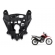 Carcaça Tampa Suporte Traseiro Aranha Farol Nxr Bros 160 2018 2019 2020 2021 Original Honda
