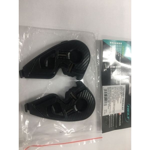 Kit Reparo Fixação Da Viseira Capacete Helt Avant Glass - Par