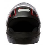 Capacete Moto Taurus Fórmula 1 Neo Preto Fosco Vermelho - Preto Vermelho