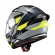 Capacete Moto Esportivo Fechado Texx Hunter Ark C/ Aerofólio Spoiler Masculino Feminino Lançamento - Cinza Verde