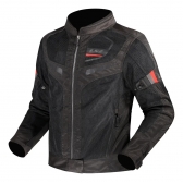 Jaqueta Masculina Moto Ls2 Garda Motociclista Verão Ventilada C/ Proteções