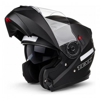 Capacete Moto Robocop Articulado Texx Gladiator V3 Escamoteável C/ Óculos Masculino Feminino