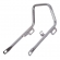 Alça Lateral Traseira Moto Cg 1978 1979 1980 1981 1982 Cg Bolinha Modelo Original Cromada Pro Tork