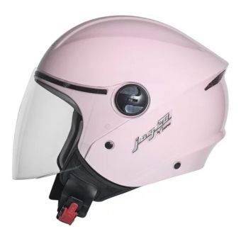 Capacete Aberto Feminino Moto Joy23 Joy 23 By Taurus Custom Vintage Rosa C/ Acabamento Interno Couro