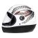 Capacete Taurus Formula 1R Viseira 2mm Modelo Novo - Branco