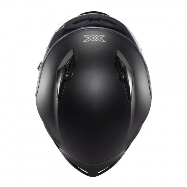 Capacete Moto Esportivo Texx Hunter Ark Preto Fosco C/ Aerofólio Spoiler Masculino Feminino