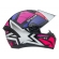 Capacete Moto Feminino Esportivo Peels Spike Ls Star 2 Preto Rosa C/ Selo Inmetro