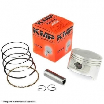 Kit Pistão E Anéis Rx 125 / Tt 125 Yamaha -  Kmp 1,50