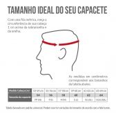 Capacete Fechado Taurus San Marino Formula 1R Viseira 2mm - Preto