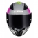 Capacete Moto LS2 FF810 Vigo Shift Light Cinza Rosa C/ Spoiler Masculino Feminino Lançamento