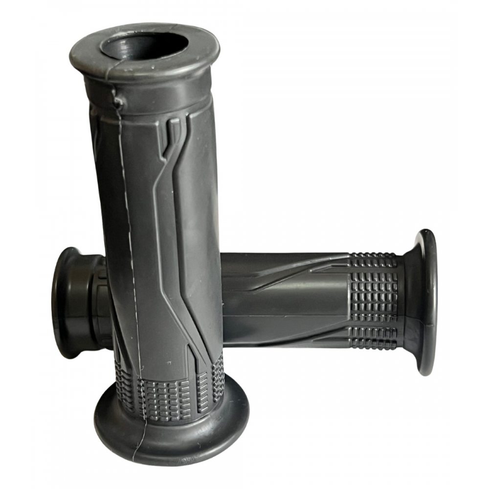 Par De Manopla Punho Cg Cargo 160 Cb250 Twister Cb300 Titan 160 18/24 C/ Furo Vazada