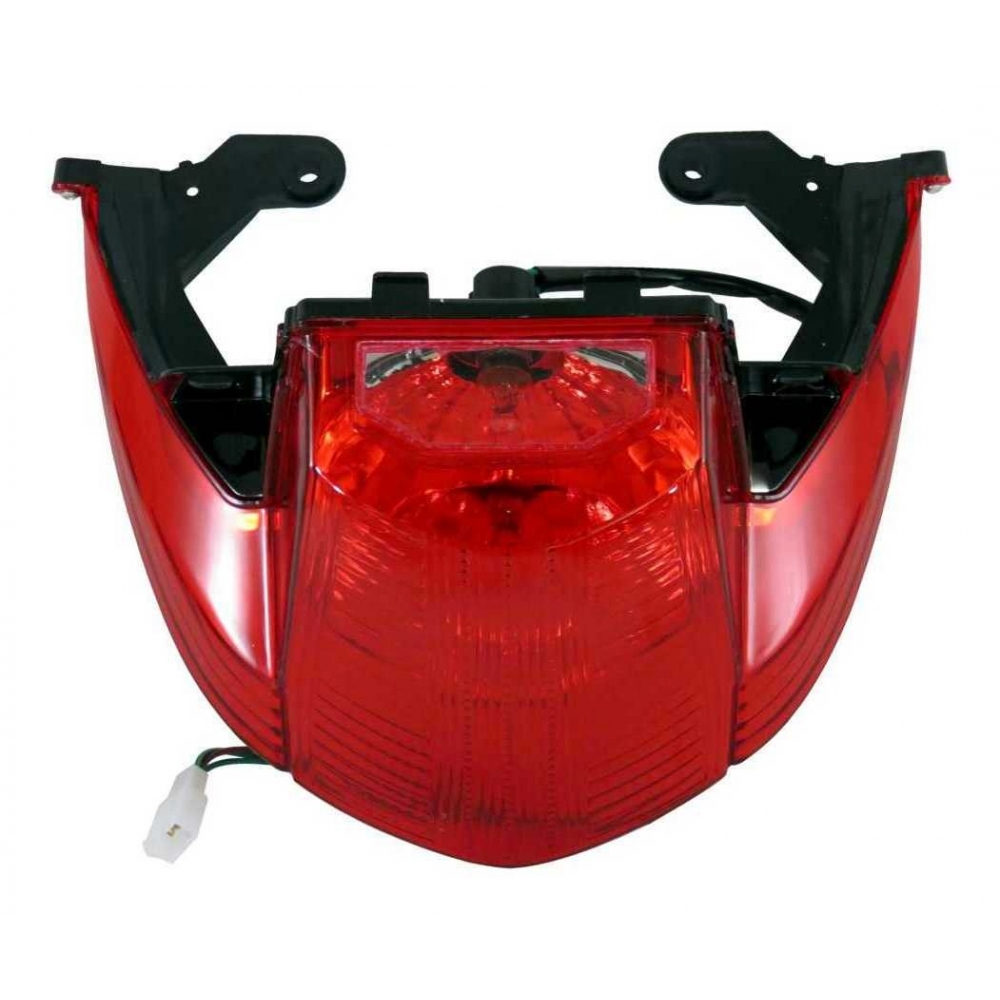 Lanterna Freio Traseira Moto Shineray Jet 50 50cc Jet 125 Mod Original lente Vermelha