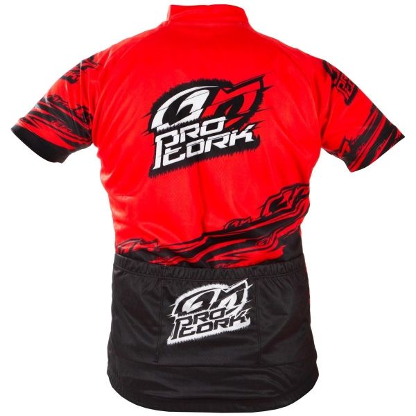 Camisa Camiseta Blusa Caminhada Corrida Ciclismo Bike Line Pro Tork - Vermelha / Preta