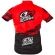 Camisa Camiseta Blusa Caminhada Corrida Ciclismo Bike Line Pro Tork - Vermelha / Preta