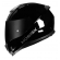 Capacete Moto Norisk Razor Monocolor Solid Black Preto C/ Selo Inmetro - Brilho