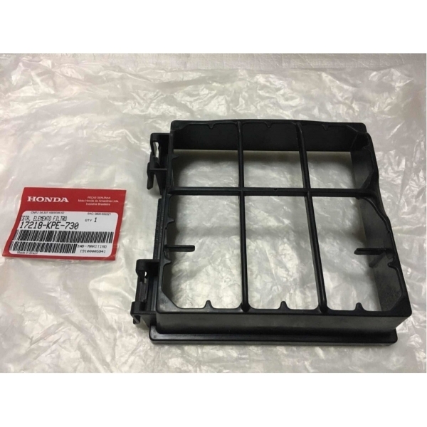 Grade Suporte Porta Filtro De Ar Moto Xr 250 Tornado Original Honda 17218KPE730