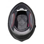Capacete Moto Ebf X Troy Solid Preto Fosco C/ Óculos Interno - Preto
