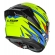 Capacete Moto Esportivo LS2 FF810 Vigo Flight C/ Spoiler Masculino Feminino Lançamento - Amarelo Laranja