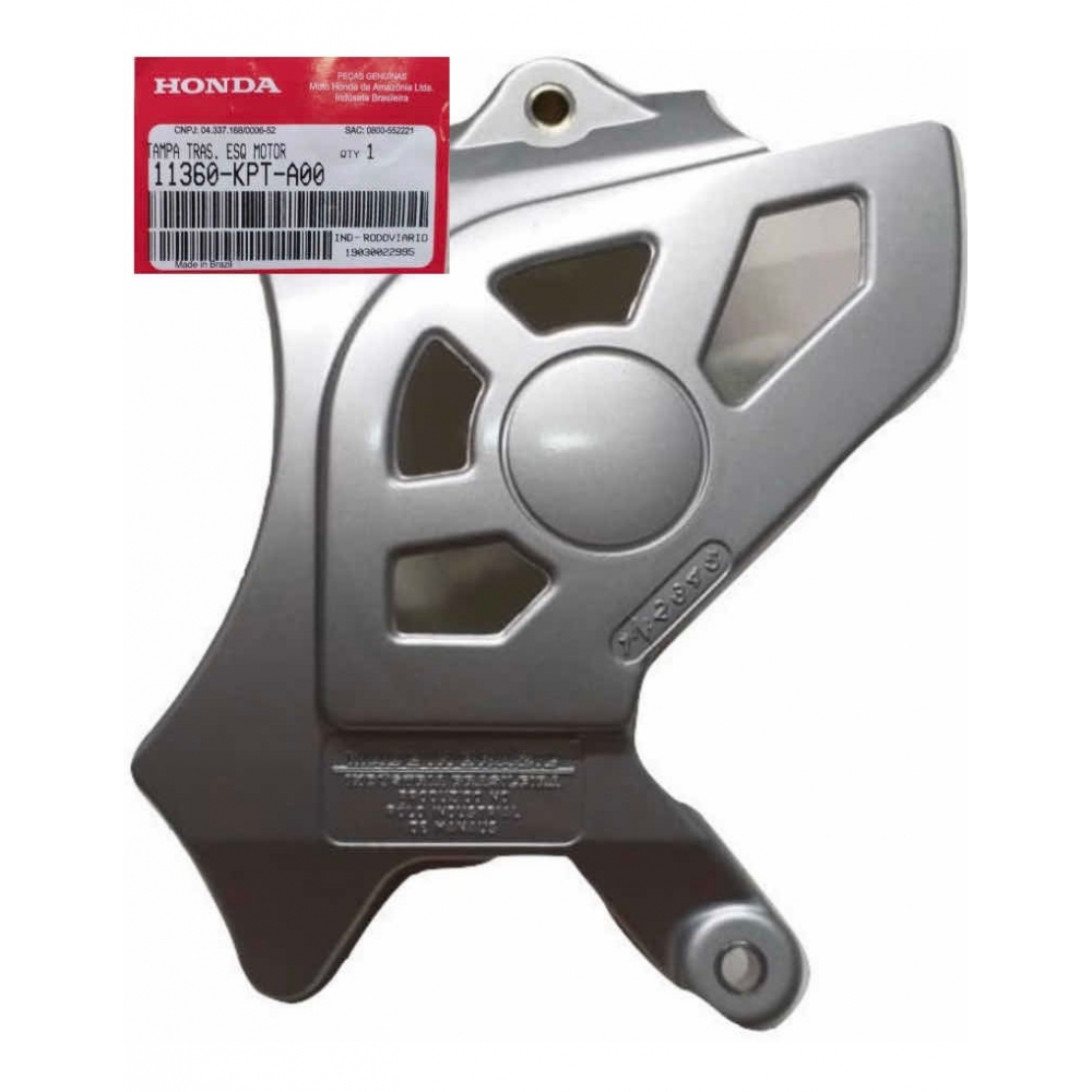 Tampa Lateral Pinhão Nxr Bros 150 2006 07 08 09 10 11 12 13 14 2015 Bros 125 2013 2014 Original Honda