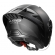 Capacete Moto Aberto Ls2 Of616 S Airflow II Black Preto Fosco C/ Spoiler Masculino Feminino