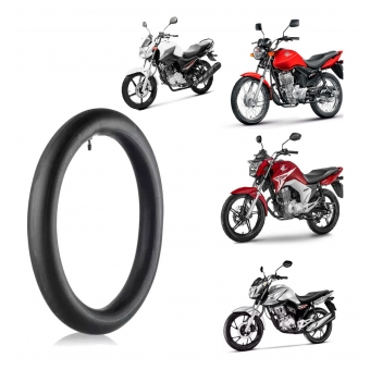 Câmara Ar Moto Titan Fan 125 150 160 Ybr 125 Factor Cg 125 Today Max 125 Hunter 125 Aro 18