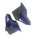 Par De Tampa Lateral Moto Ybr 125 Roxa 2002 20003 2004 Carenagem S/ Adesivo Mod Original - Tork