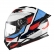 Capacete Moto Esportivo Fechado Texx Hunter Ark C/ Aerofólio Spoiler Masculino Feminino Lançamento - Branco Vermelho Azul