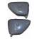 Par De Tampa Lateral Moto Cg 125 1977 1978 1979 1980 1981 1982 Bolinha S/ Pintura