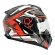 Capacete Esportivo Moto Norisk Razor FF808 Fechado Masculino Feminino - Sharp Vermelho