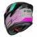 Capacete Moto LS2 FF810 Vigo Shift Light Cinza Rosa C/ Spoiler Masculino Feminino Lançamento