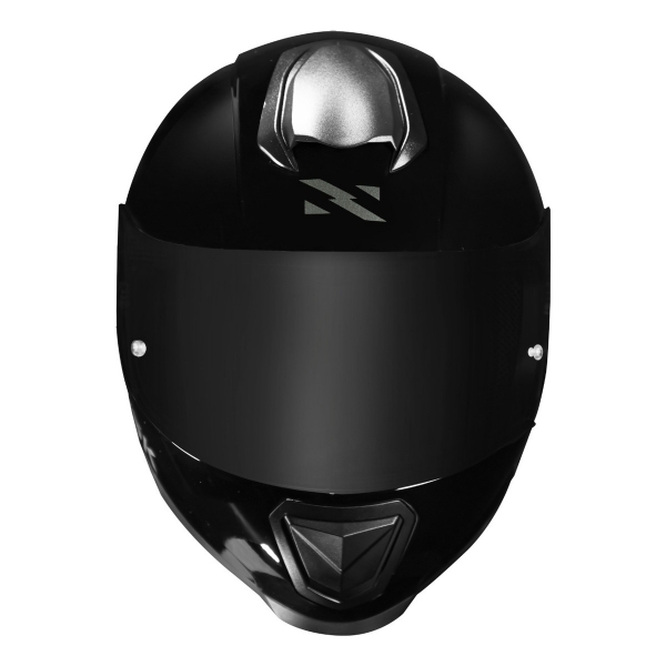 Capacete Moto Norisk Razor Monocolor Solid Black Preto C/ Selo Inmetro - Brilho