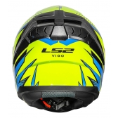 Capacete Moto Esportivo LS2 FF810 Vigo Flight C/ Spoiler Masculino Feminino Lançamento - Amarelo Laranja