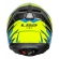 Capacete Moto Esportivo LS2 FF810 Vigo Flight C/ Spoiler Masculino Feminino Lançamento - Amarelo Laranja
