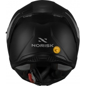 Capacete Moto Esportivo Fechado Norisk Strada 2 Monocolor Preto Fosco C/ Óculos Interno Lançamento