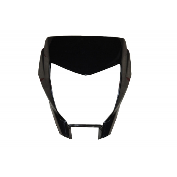 Carenagem Capa Mascara Do Farol Moto Xtz 250 Lander Preta Até 2017 Modelo Original - Preta