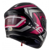 Capacete Moto Feminino Peels Spike Ls Gtx 2 Preto Rosa C/ Selo Inmetro Lançamento