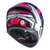 Capacete Moto Feminino Esportivo Peels Spike Ls Star 2 Preto Rosa C/ Selo Inmetro