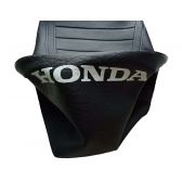 Capa De Banco Cg 125 1977 1978 1980 198 1982 Cg Bolinha Modelo Original Com Escrita Honda - Preto