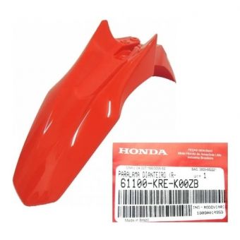 Paralama Dianteiro Bros 160 Vermelha 2018 2019 2020 2021 Original Honda 61100KREK00ZB