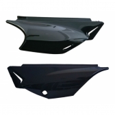 Par De Tampa Lateral Moto Xtz 250 Lander Até 2018 Preta Carenagem Modelo Original Preto