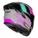 Capacete Moto LS2 FF810 Vigo Shift Light Cinza Rosa C/ Spoiler Masculino Feminino Lançamento