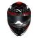 Capacete Moto Esportivo Fechado Norisk Strada 2 Evoque Branco Preto Vermelho C/ Óculos Lançamento